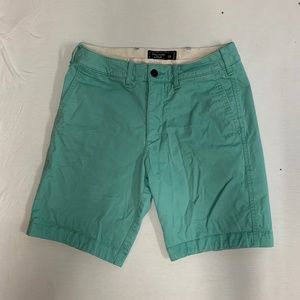 Teal Abercrombie and Fitch Shorts